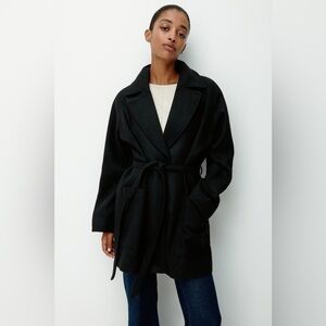 H&M Classic Black Trench Coat